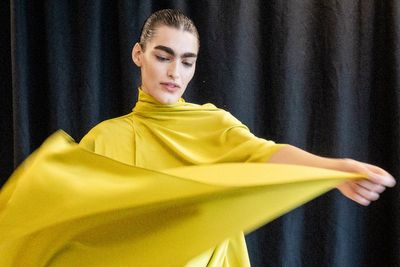 Roksanda brings sculptural silhouettes to London Fashion Week