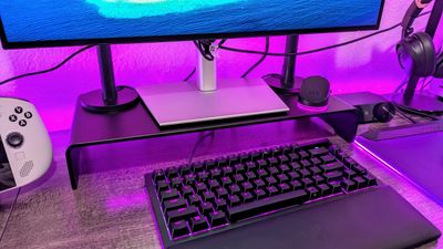 Razer's new monitor stand is a great addition to my desk, but that price tag isn't practical