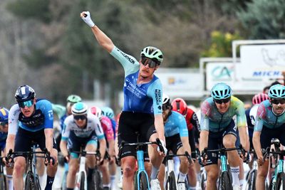 Tour des Alpes-Maritimes: Christian Scaroni claims overall victory as Dorian Godon wins stage 2 from reduced group sprint