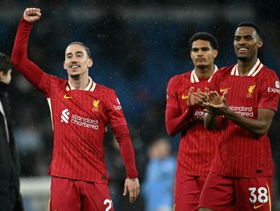 Premier League Champions-elect Liverpool Leave Mark On Man City