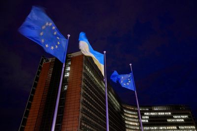 The Latest: Ukraine marks 3rd war anniversary