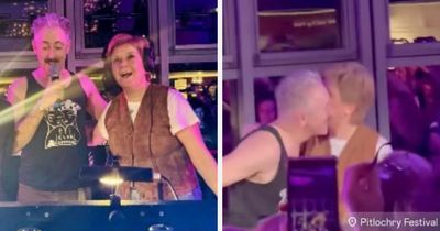 Nicola Sturgeon performs surprise DJ set with Alan Cumming