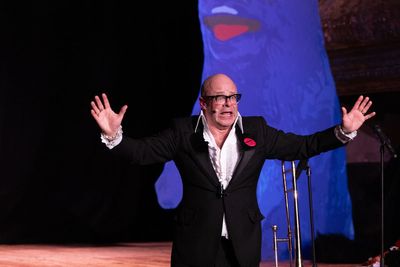 Harry Hill at Wilton's Music Hall: like being on drugs without being on drugs