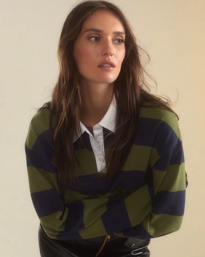 This Sporty Shirt Style Is Definitely Going to Have a Field Day Once Spring Finally Arrives