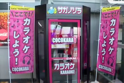 Pre-flight singalong? Japanese airport opens karaoke booth - and it’s surprisingly cheap