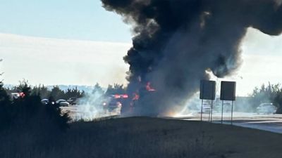 College Basketball Team’s Bus Catches on Fire in Frightening Scene After Loss