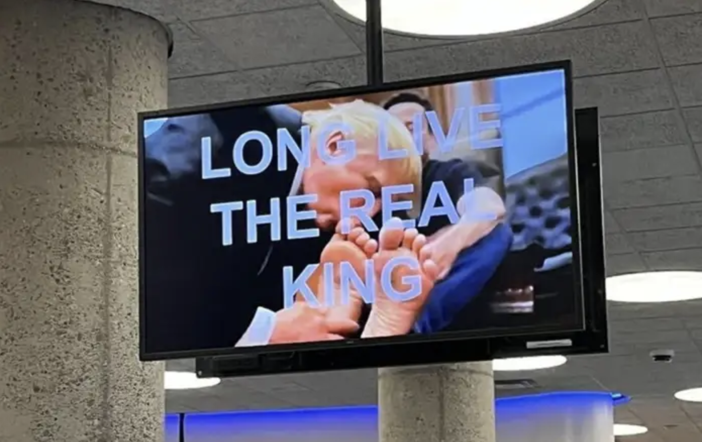 AI-Generated Video of Trump Kissing 'King' Musk's Feet…