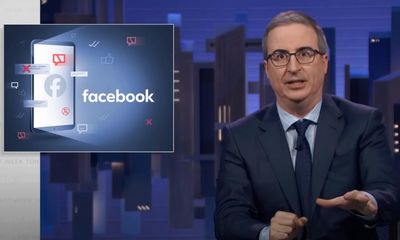 John Oliver on Facebook: ‘An absolute sewer of hatred and misinformation’