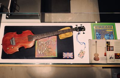 Guitar used by Jack Bruce on Cream reunion concerts goes on display in London