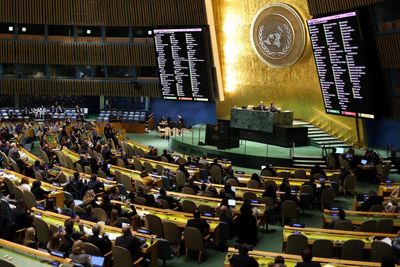 UN general assembly backs resolution condemning Russia for Ukraine war