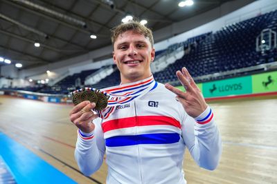 Matthew Richardson seals clean sweep on British National Track Championships debut