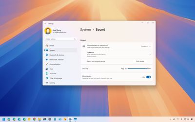 How to enable mono audio on Windows 11