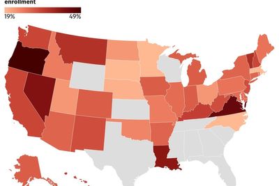 These states will see the biggest impact if Congress ends Medicaid expansion coverage for 20 million Americans