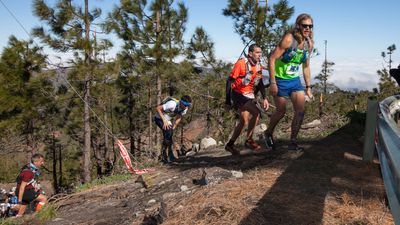 US ultra runner storms to the finish line in Transgrancanaria with stunning new course record