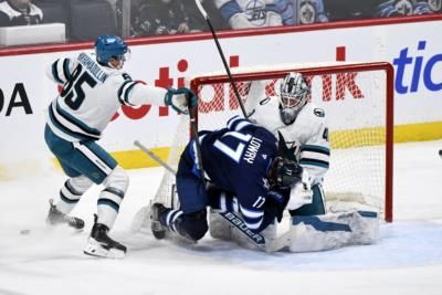 Winnipeg Jets Rally To Beat San Jose Sharks In OT