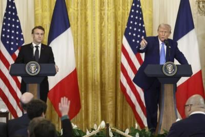 Trump And Macron Discuss Ukraine Peace Amid Transatlantic Tensions