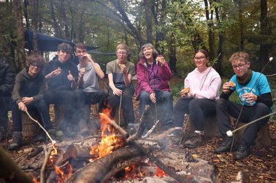 National Lottery millionaires welcome Sea Scouts to their private woodland