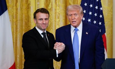 First Thing: Macron warns Trump against ‘surrender’ in Ukraine