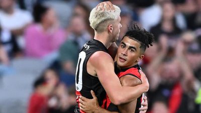 Kako, Caddy lead young Bombers to AFL win over Cats