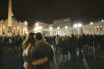 Thousands Gather In St. Peter's Square To Pray For Pope