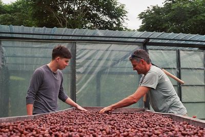 His coffee is coveted around the world. His son doesn’t know if his future is on the farm