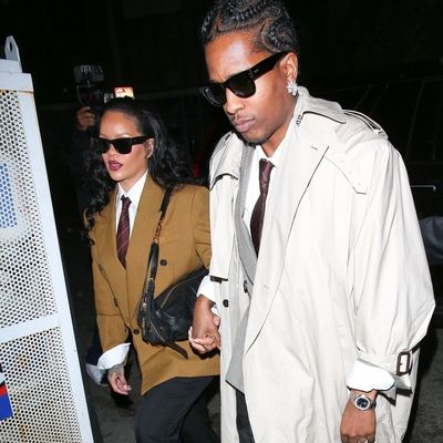 Rihanna just confirmed it—the tie is this season's most important accessory