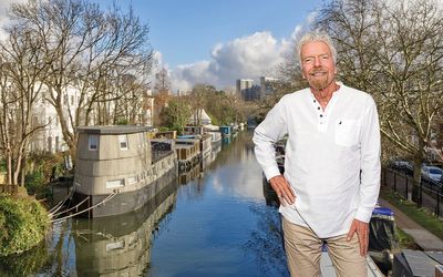 Sir Richard Branson's Little Venice houseboat is up for rent for £5,200 a month