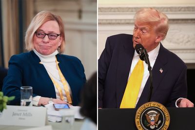 After viral Trump showdown, Maine governor’s MAGA opponents petition for her recall – but there’s a problem