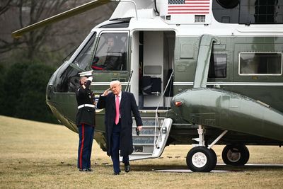 New rules around Marine One airspace cause travel hell at a DC airport