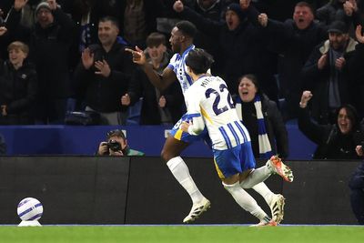 Danny Welbeck helps Brighton lay down marker in European battle with Bournemouth