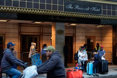 New York City is set to close a controversial migrant shelter at the Roosevelt Hotel