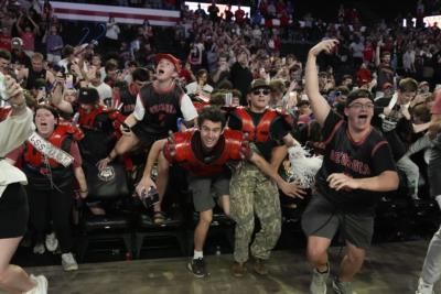 Georgia Fans Celebrate Polite Court Storming After Upset Win