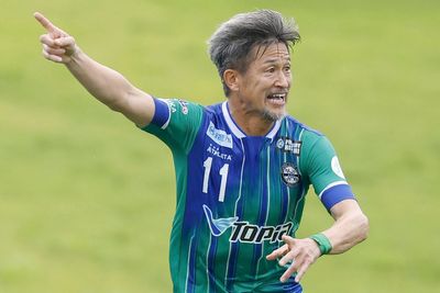 Japanese forward 'King Kazu' turns 58 and prepares for his 40th season in professional soccer