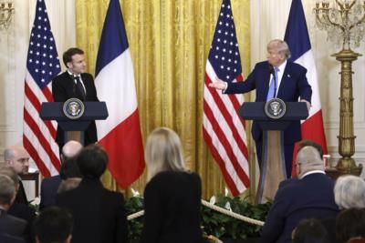 Macron Urges Trump To Stand Firm On Ukraine Talks