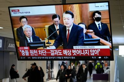 South Korea’s Yoon Suk Yeol defends martial law decree at impeachment trial