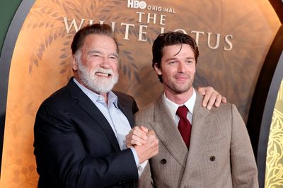 Arnold Schwarzenegger's The White Lotus star son hits out at nepo baby accusation