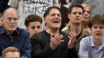 Cameras Caught Mark Cuban Sharing Nice Moment With Luka Doncic’s Dad During Lakers-Mavs