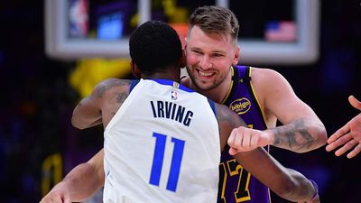 Kyrie Irving Had Blunt, NSFW Line on What It Was Like Facing Luka Doncic