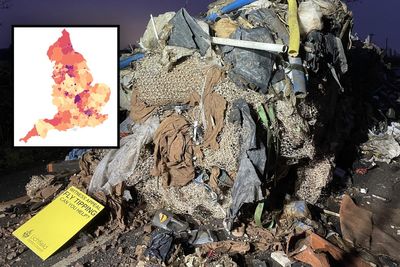 Mapped: England’s worst areas for fly-tipping revealed as cases top 1.1 million