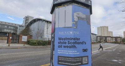 In pictures: See our new billboards on how 'Westminster stole Scotland's oil wealth'