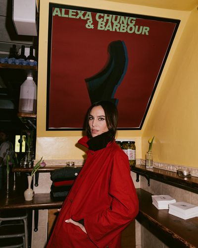 Alexa Chung channels fisherman core at the launch of her new Barbour collection