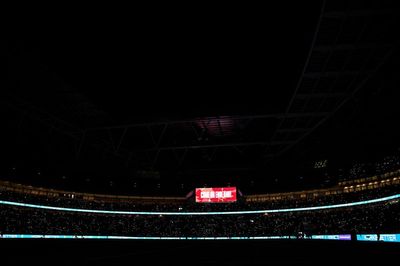 England’s clash with Spain delayed as lights go out at Wembley