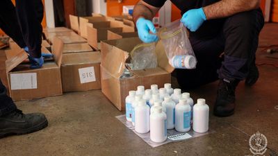 Parcel find leads to multi-tonne haul of date-rape drug