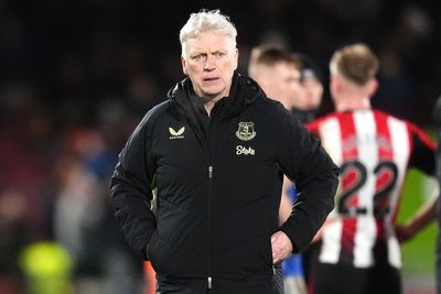 David Moyes rues missed chances as Everton battle back to draw at Brentford