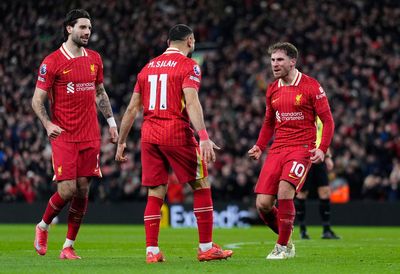 Liverpool’s midfield masterclass puts them on brink of Premier League title