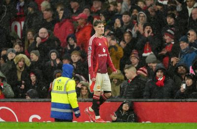 Ruben Amorim to ‘talk with’ Alejandro Garnacho after winger walked down tunnel when replaced at half-time