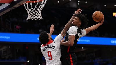 Shaedon Sharpe Had the NBA’s Dunk of the Year vs. Wizards