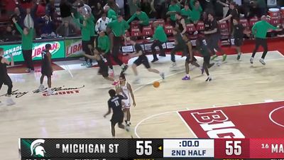 Wild Michigan State Buzzer-Beater Leaves Maryland Crowd Stunned