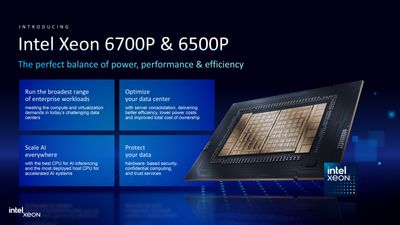 Intel launches Xeon 6500/6700 processors with performance cores