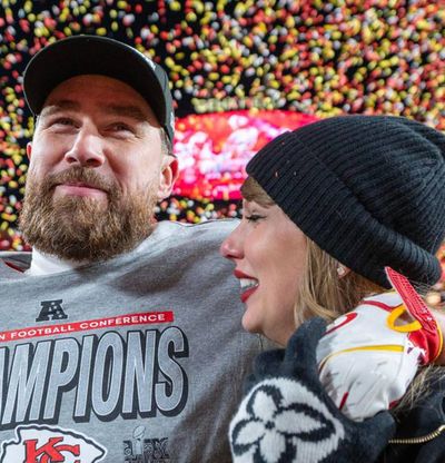 Travis Kelce Shares How Taylor Swift Lifts Him Up When He's "Depressed"